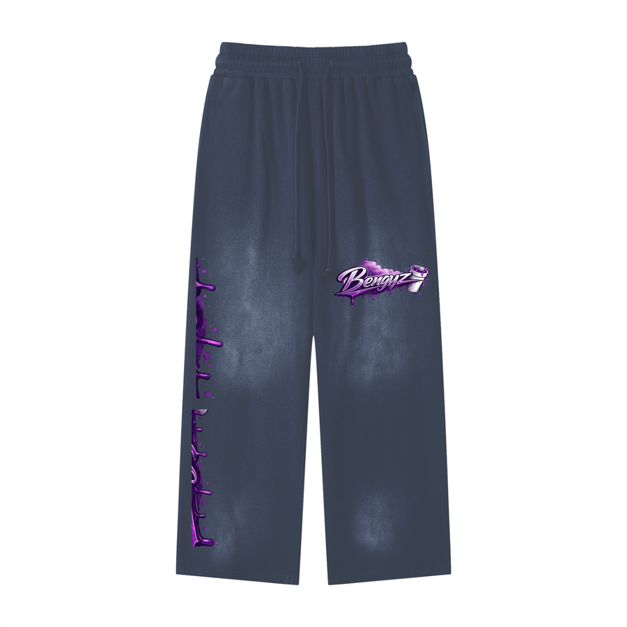 Sunfade Loose Fit Cotton Sweatpants