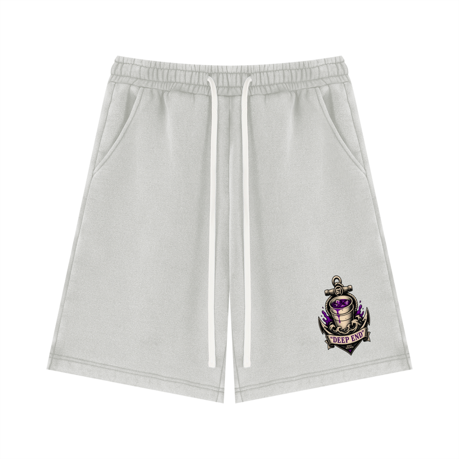 Unisex Vintage Wash Fleece Shorts