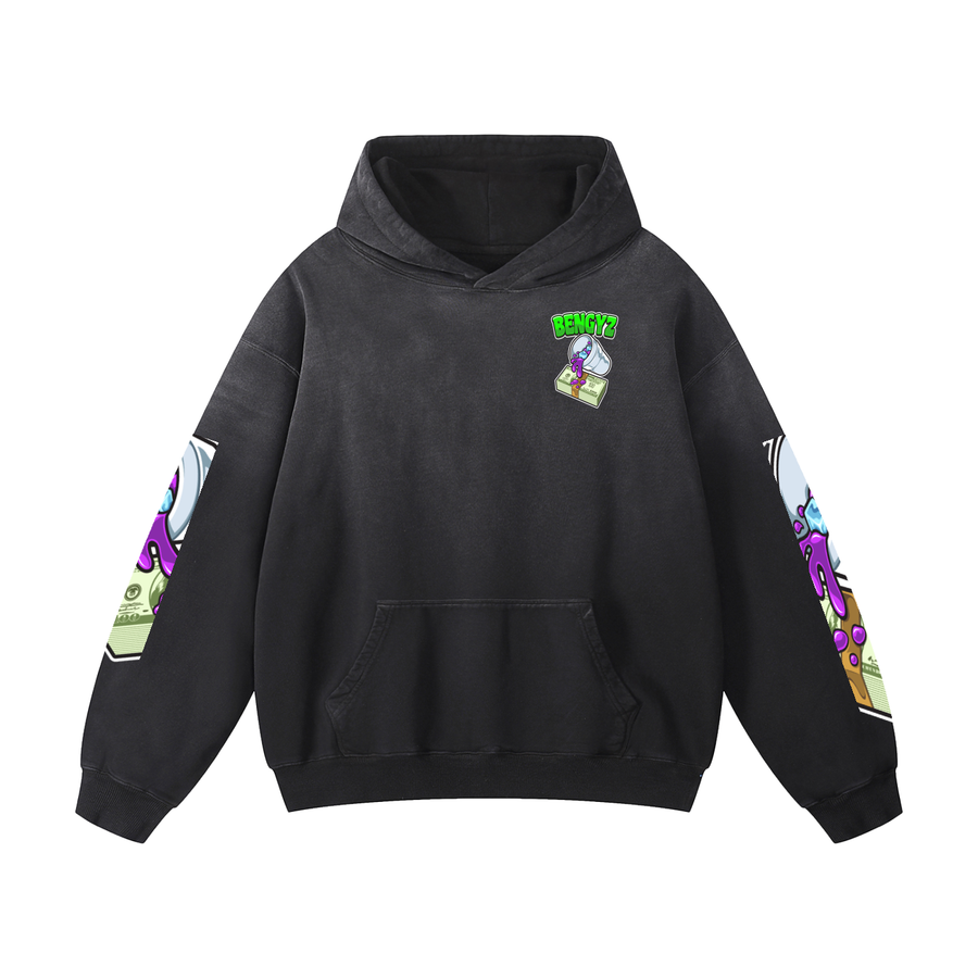 BENGYZ Heavyweight Sunfade Oversized Hoodie