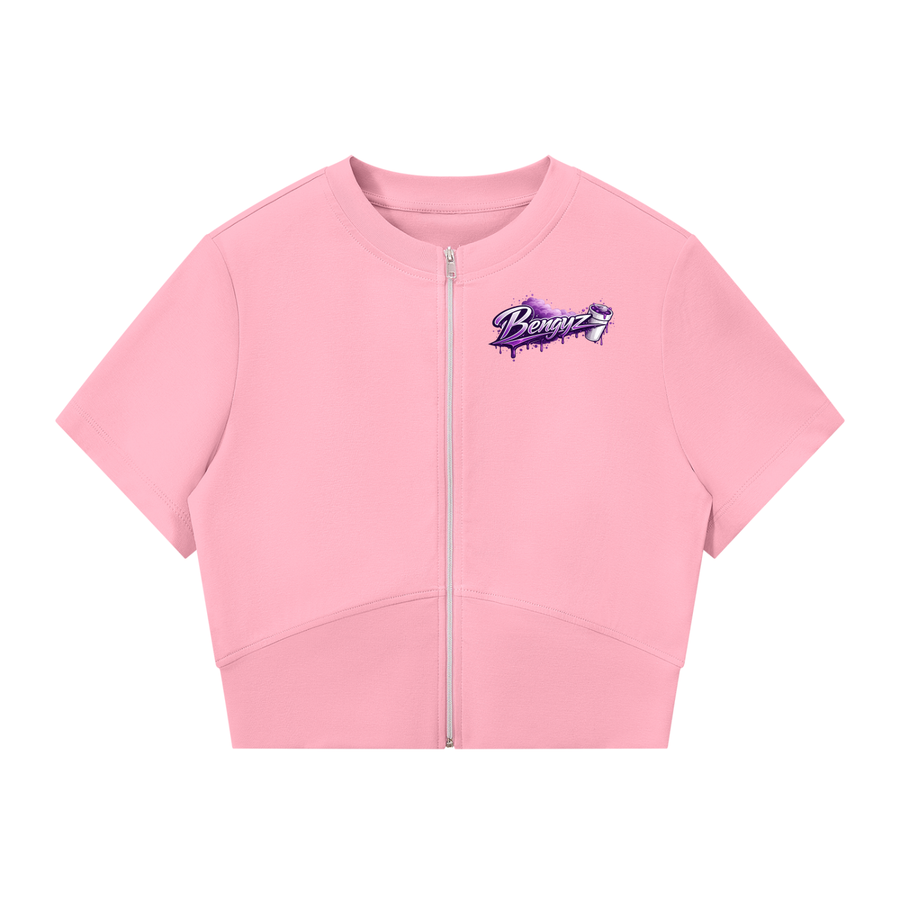 Women’s Paneling Full Zip T-Shirt