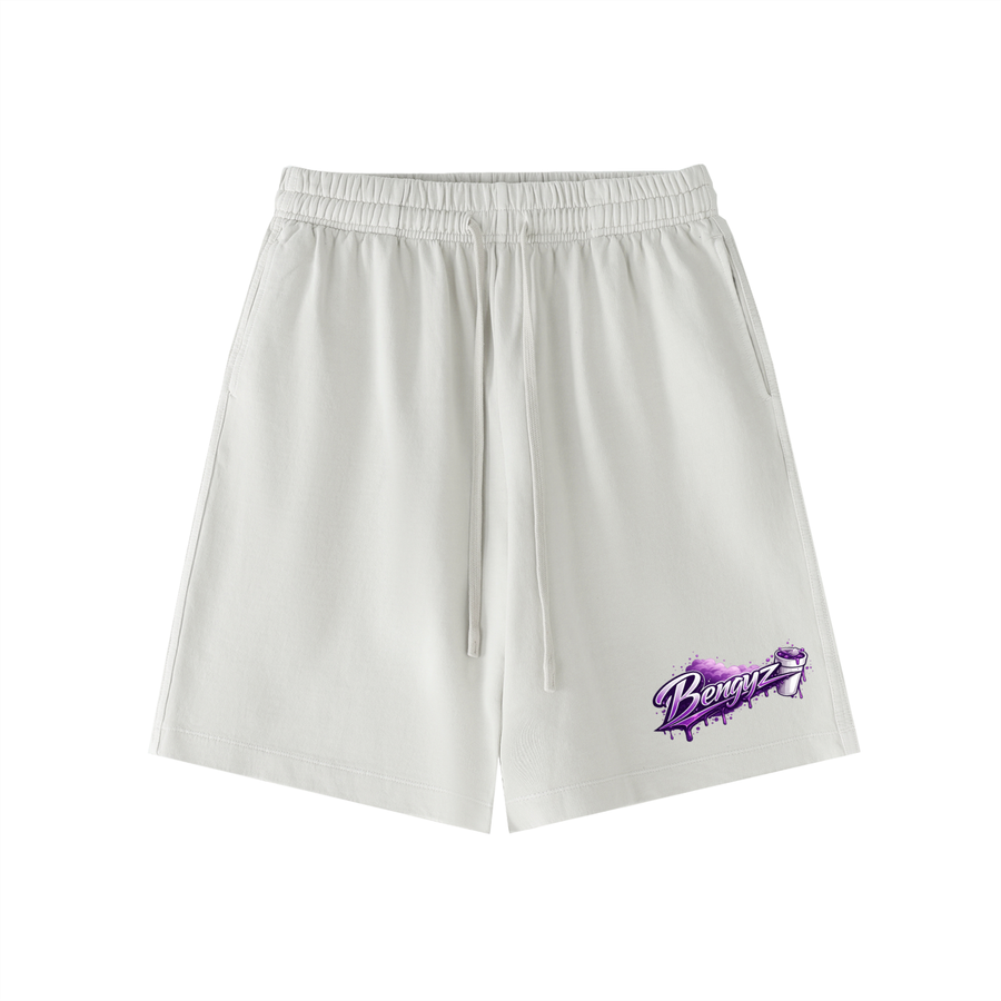 Vintage Wash Cotton Shorts