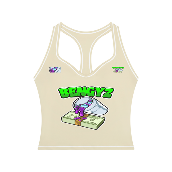 BENGYZ Women's Topstitching Yoga Tank Top