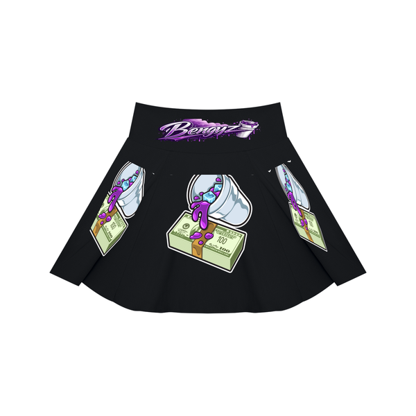 Women's Pleated A-Line Tennis Skirt