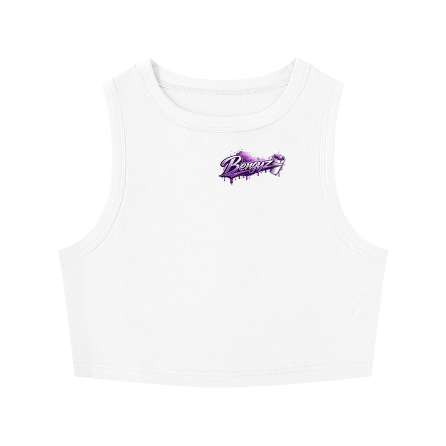 Women's Tight Crewneck Crop Tank Top