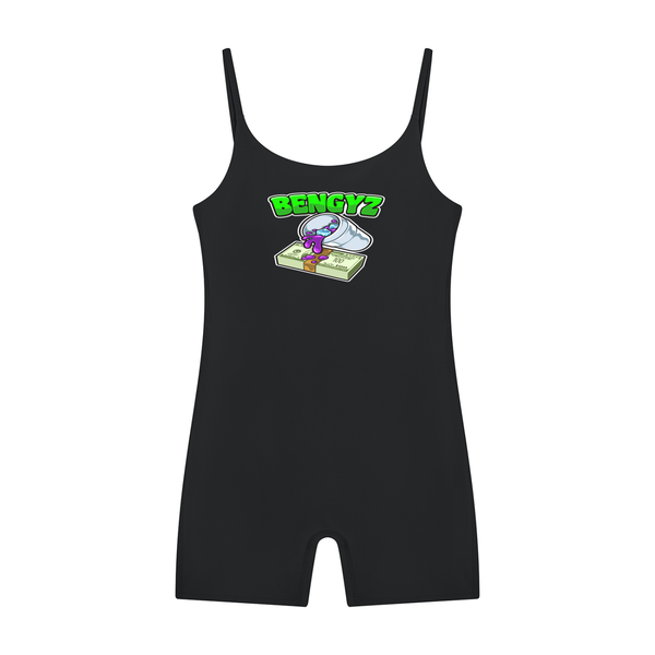 BENGYZ Women's U-Neck Yoga Romper