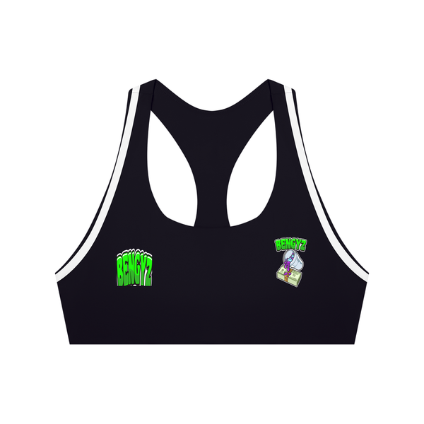 BENGYZ Women's Halter Yoga Sports Bra