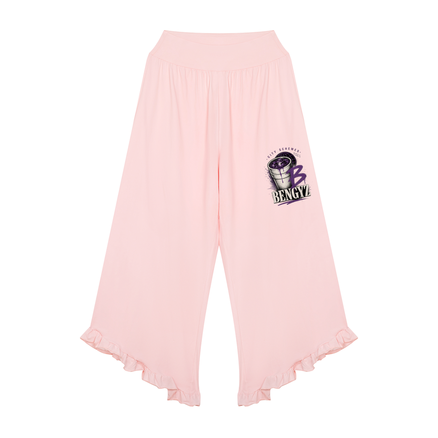 Women’s Ruched Wide Leg Pants